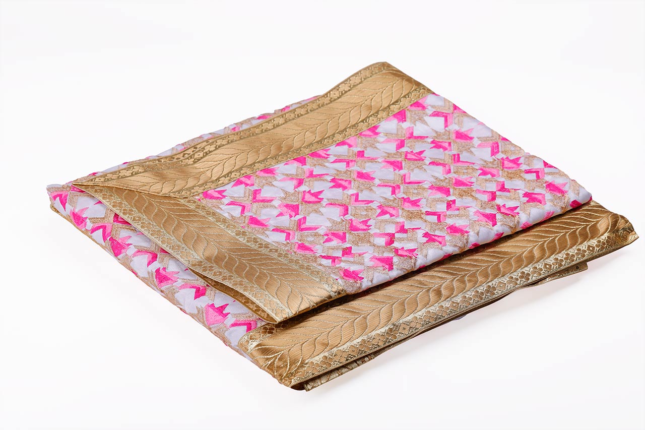Pink Shade Heavy Double Rumala Sahib